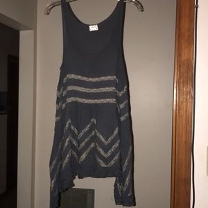 Free People Voile and Lace Slip